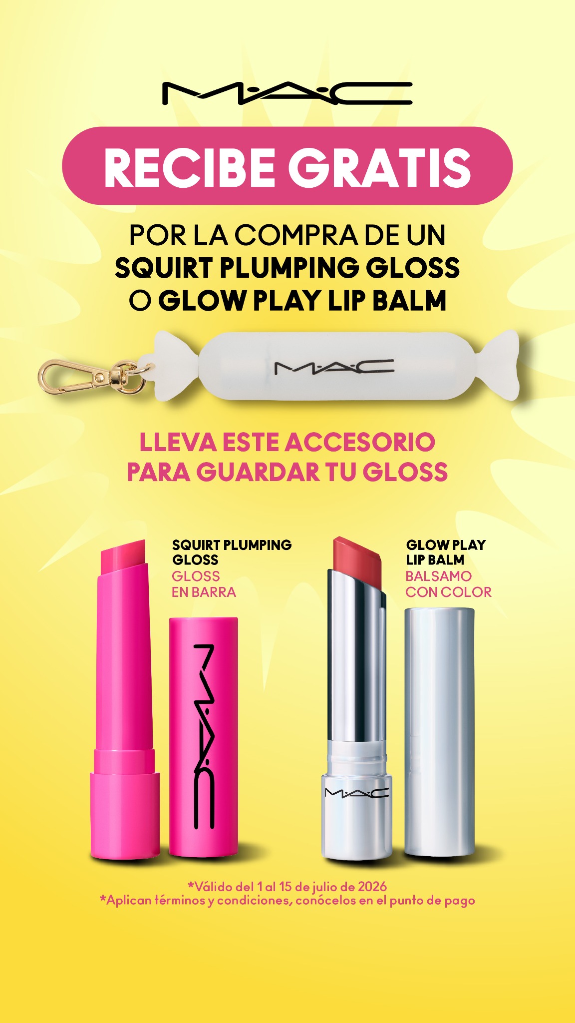 M•A•C Cosmetics Colombia Facebook ad from Jul 2, 2026