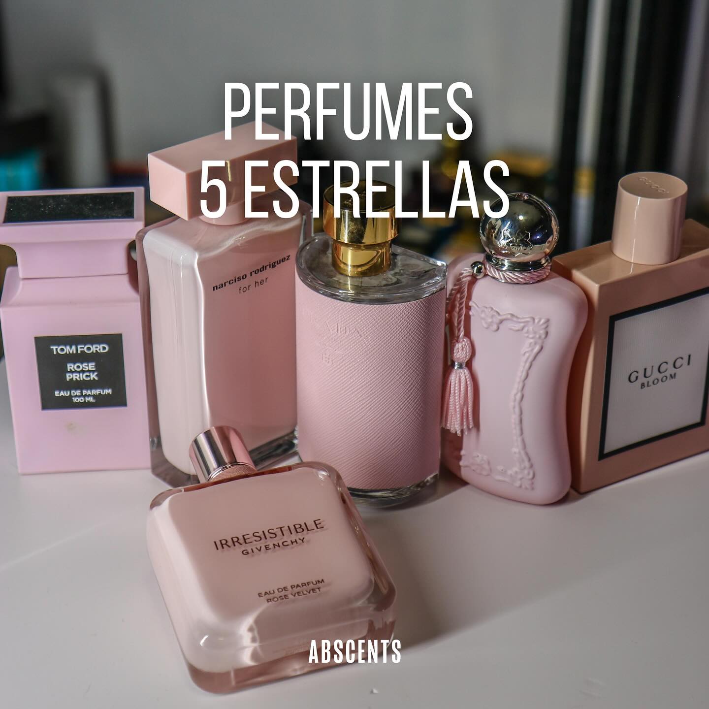 ABSCENTS Facebook ad: Los perfumes mejor calificados de mujer, indispensable…