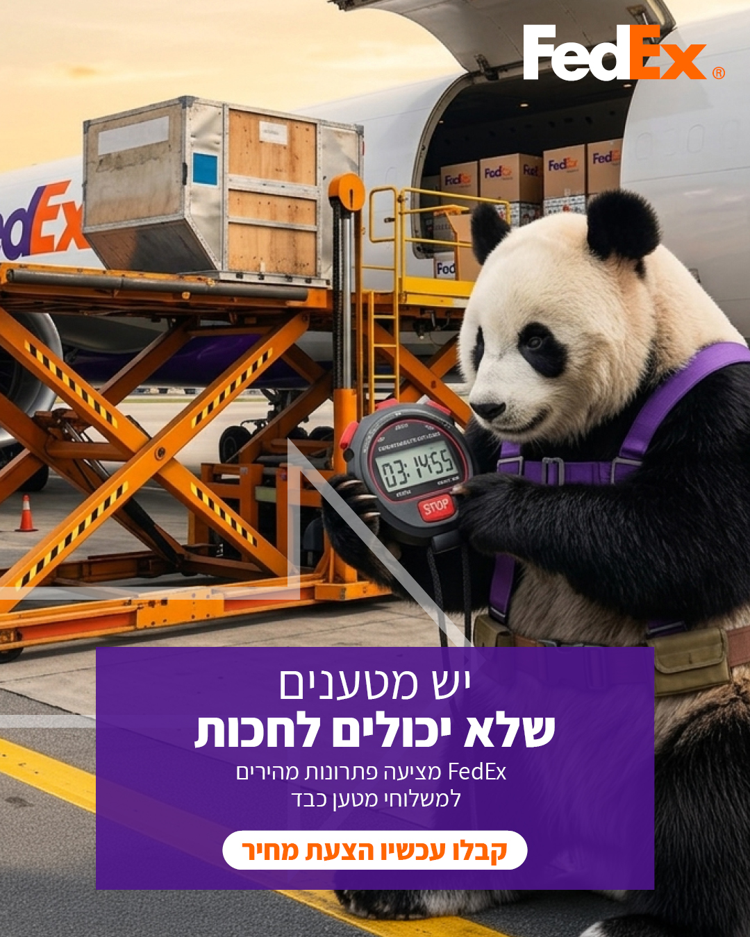 FedEx Facebook ad
