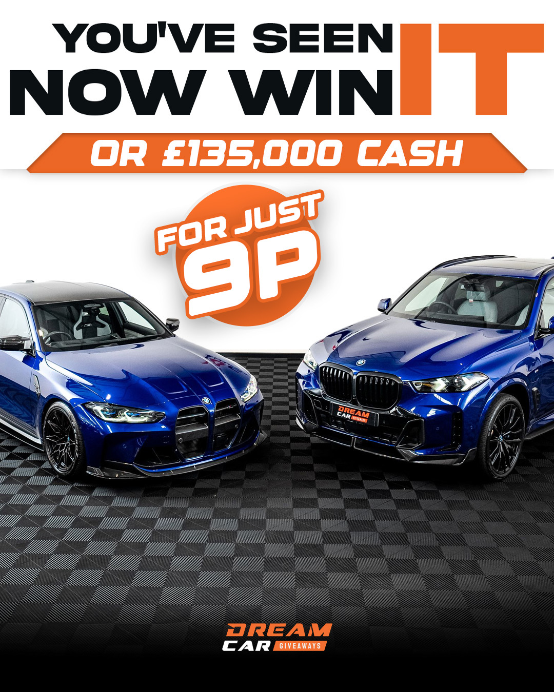 Dream Car Giveaways Facebook ad