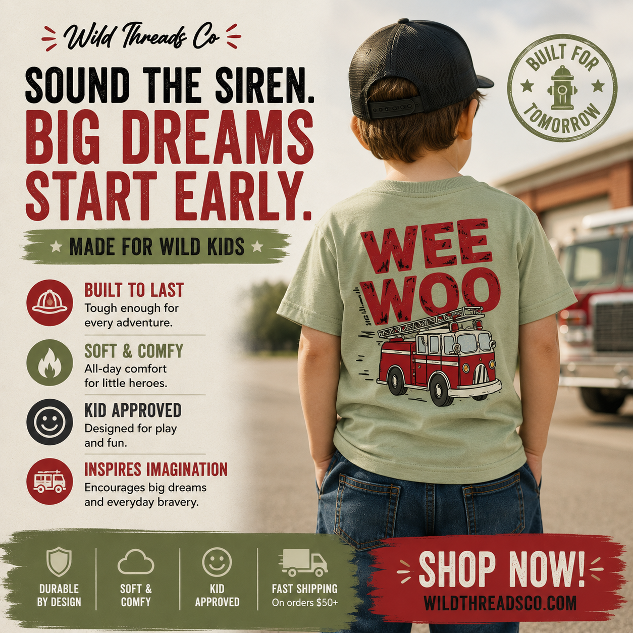 Wild Threads Co Facebook ad