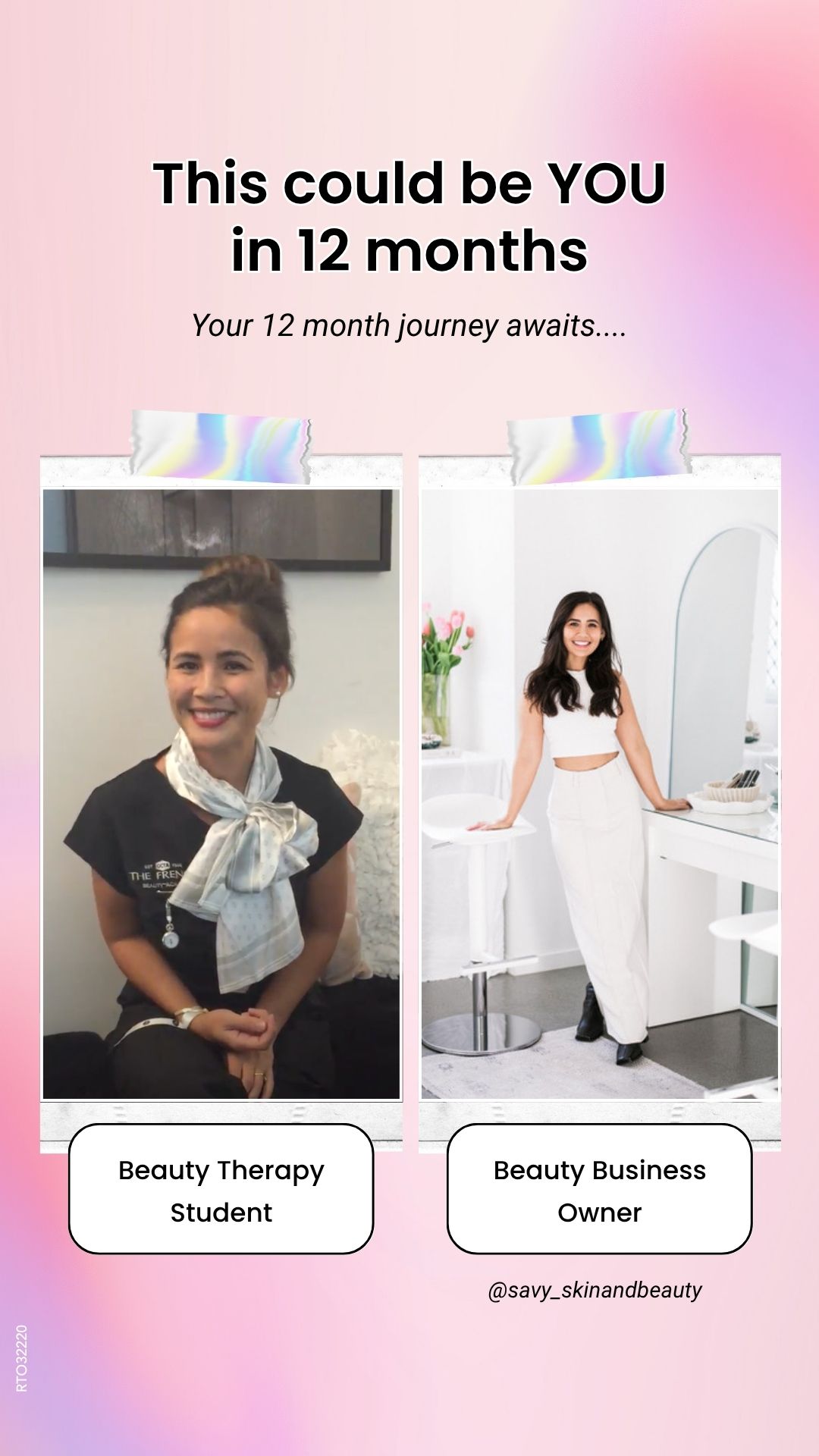 The French Beauty Academy - RTO 32220 Facebook ad