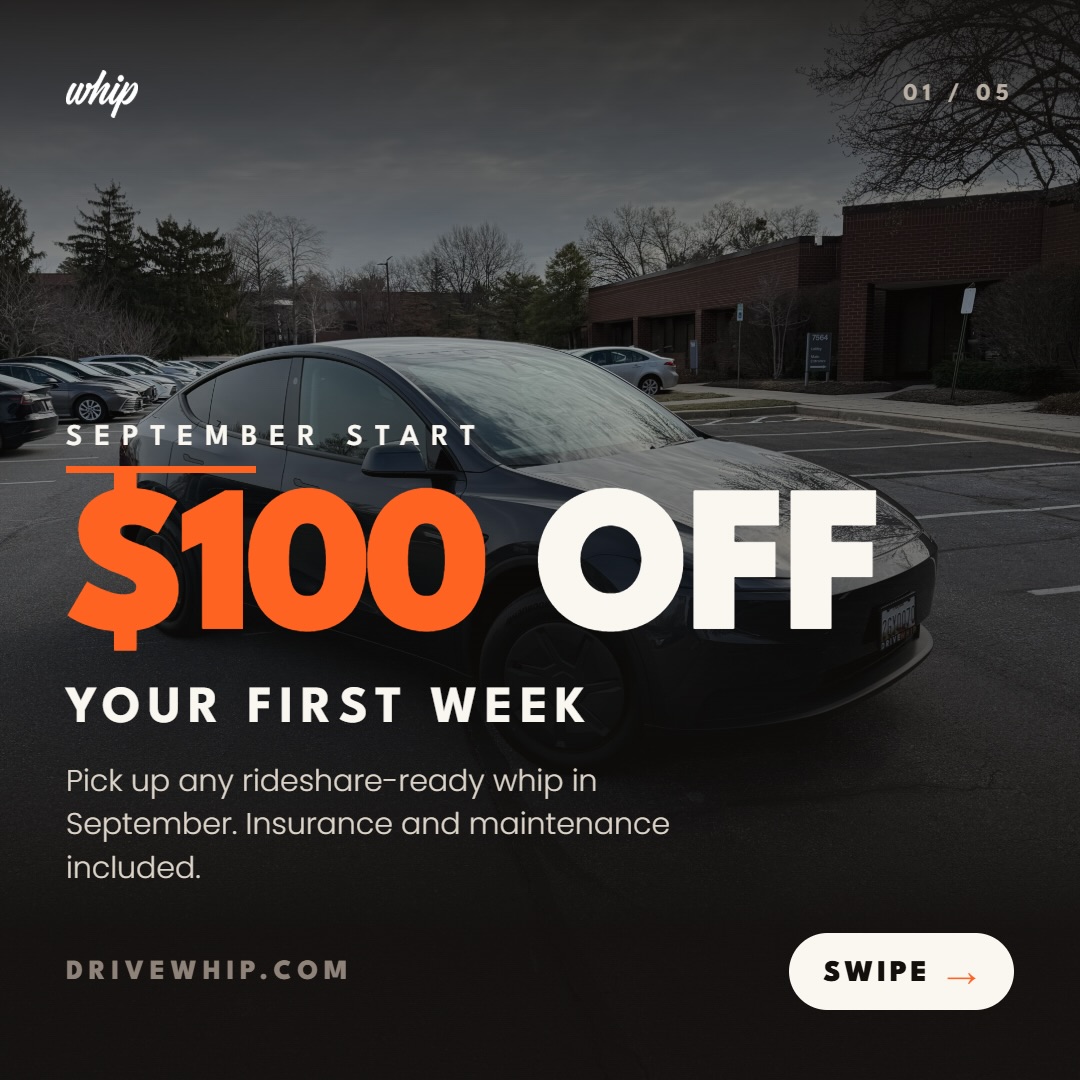 DriveWhip Facebook ad: DriveWhip - Let's Make Moves