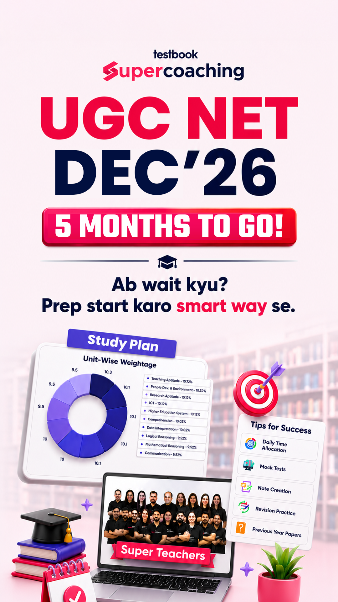 Testbook.com Facebook ad