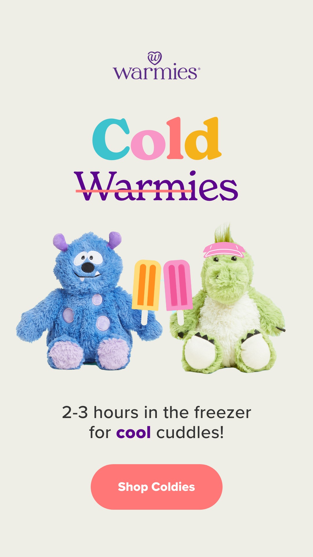 Warmies USA Facebook ad