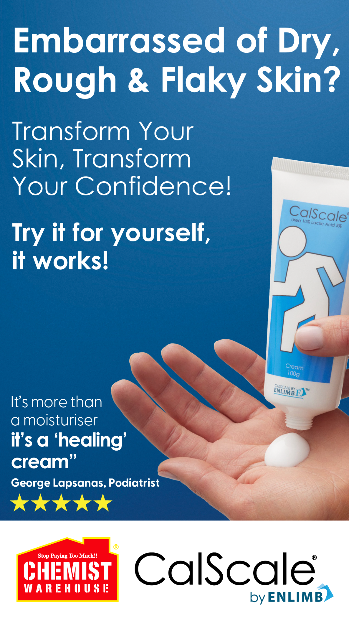 CalScale Facebook ad: Smooth, Healthy Skin Starts Here!