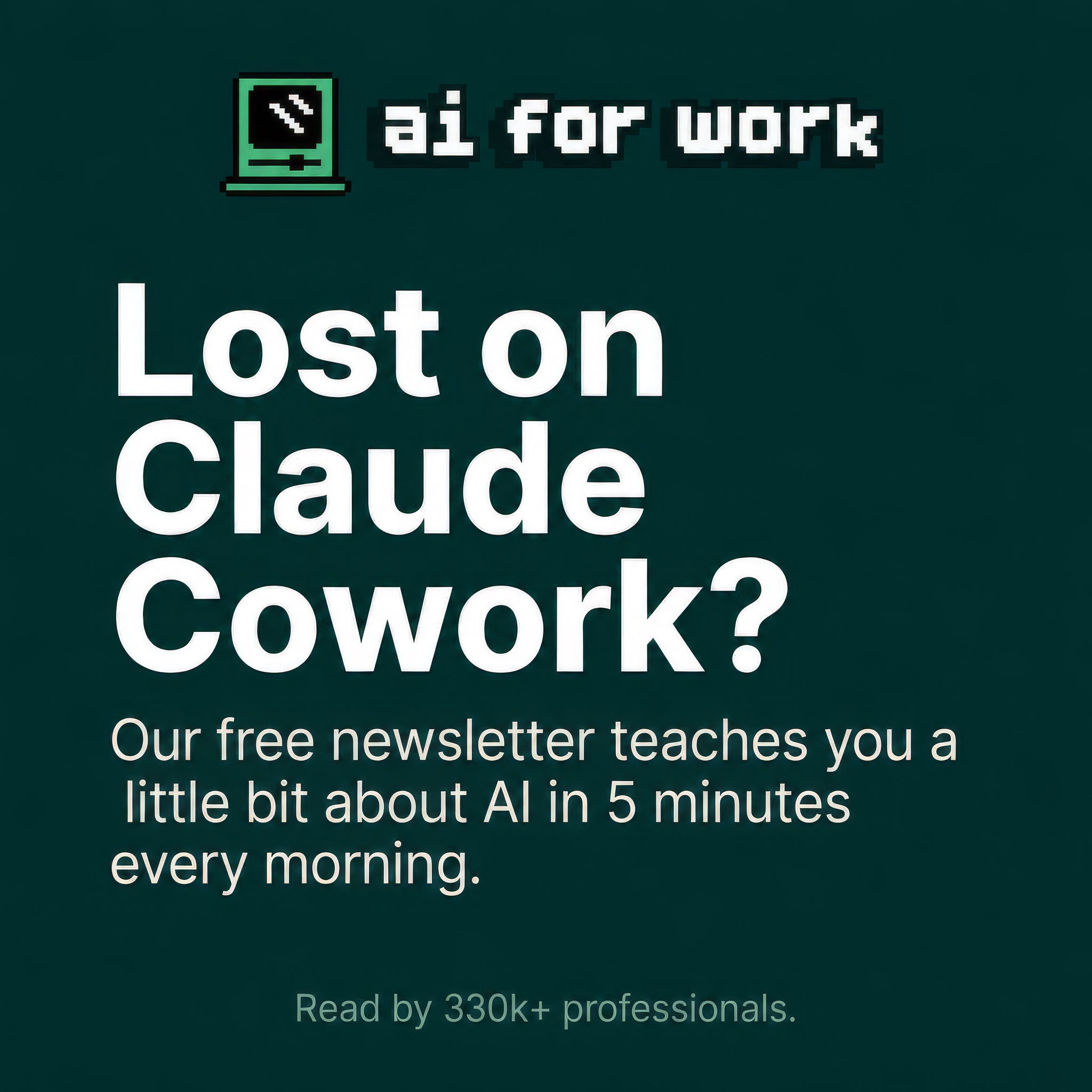 AI for Work  Facebook ad