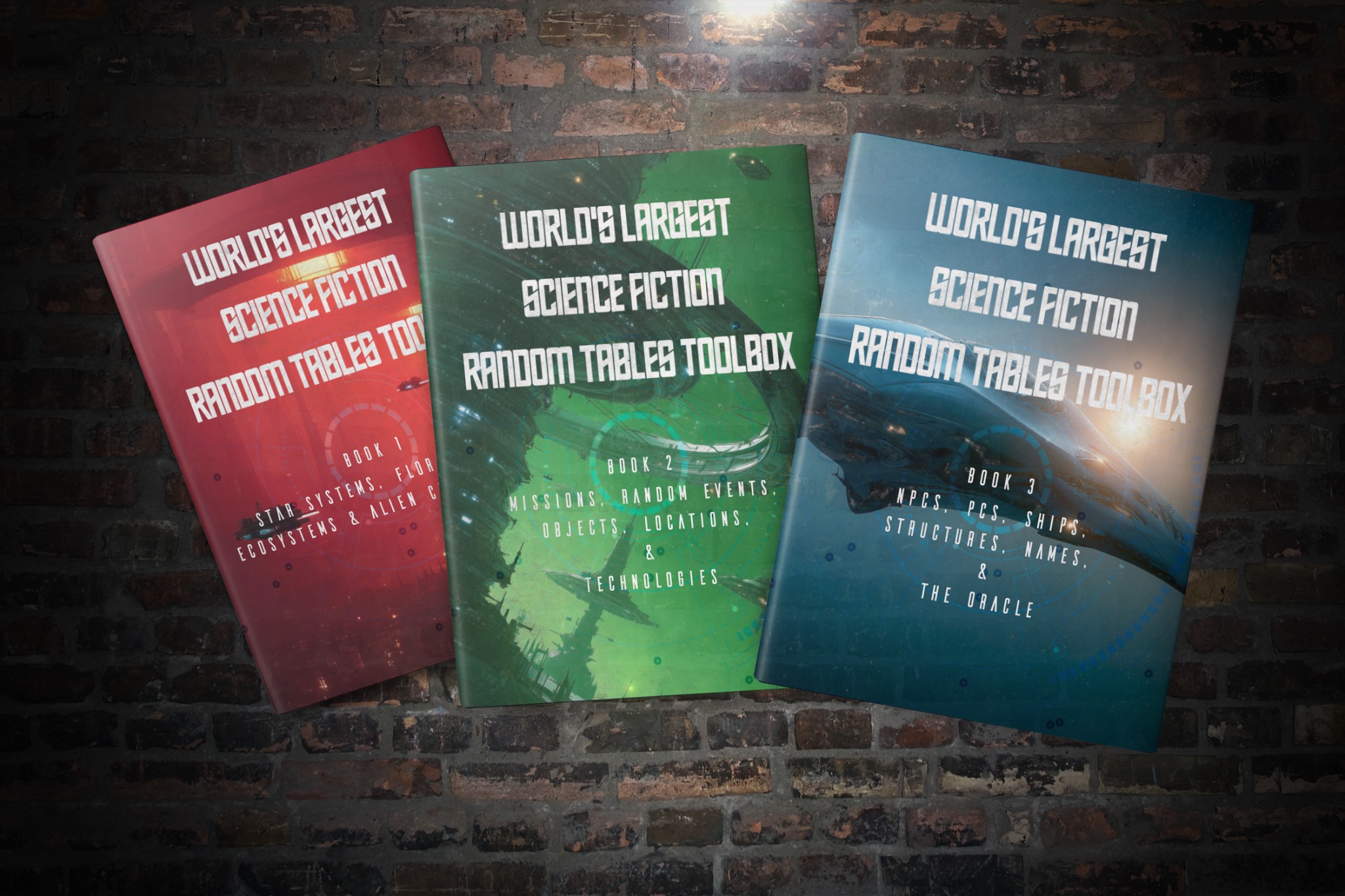 World's Largest Science Fiction Random Tables Toolbox Facebook ad from Jun 11, 2026