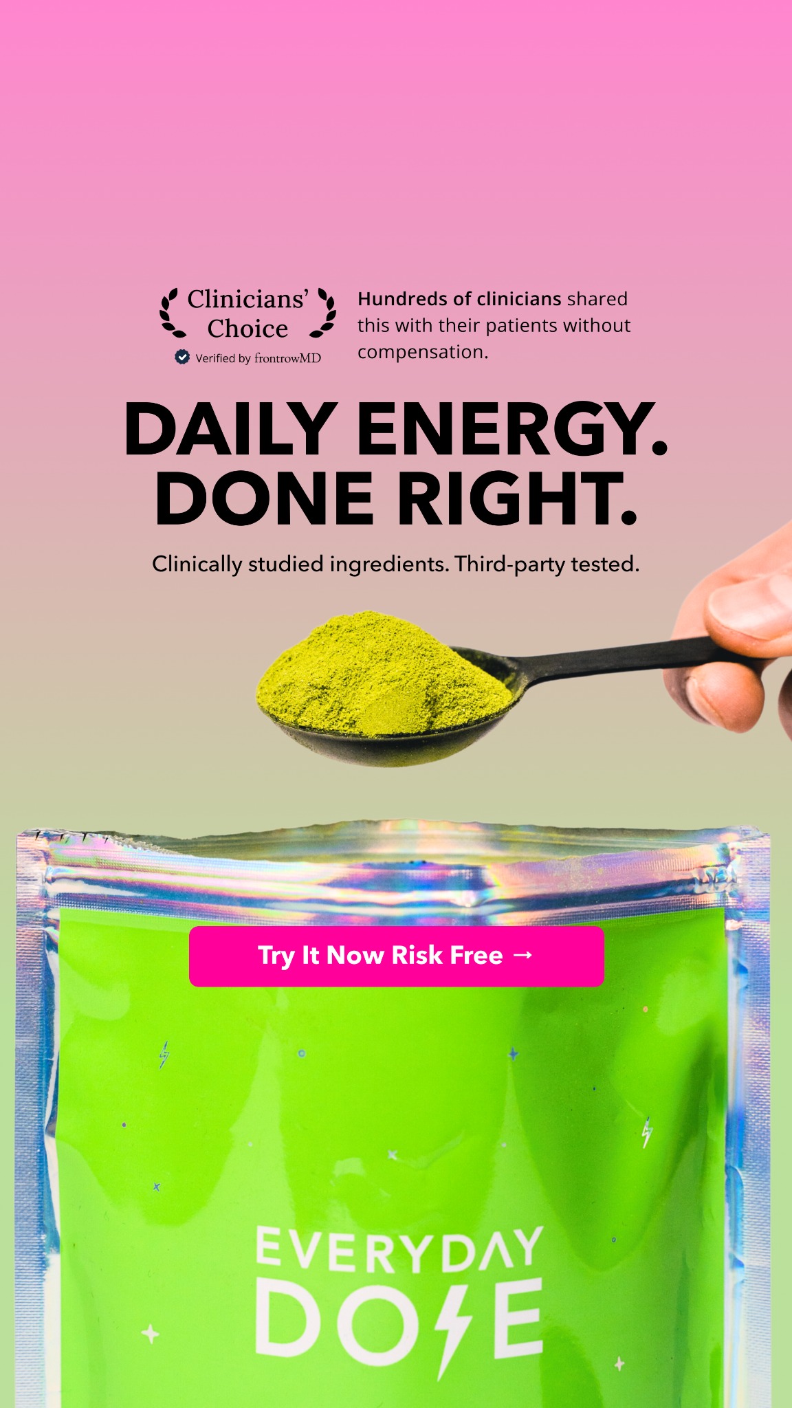 Everyday Dose Facebook ad