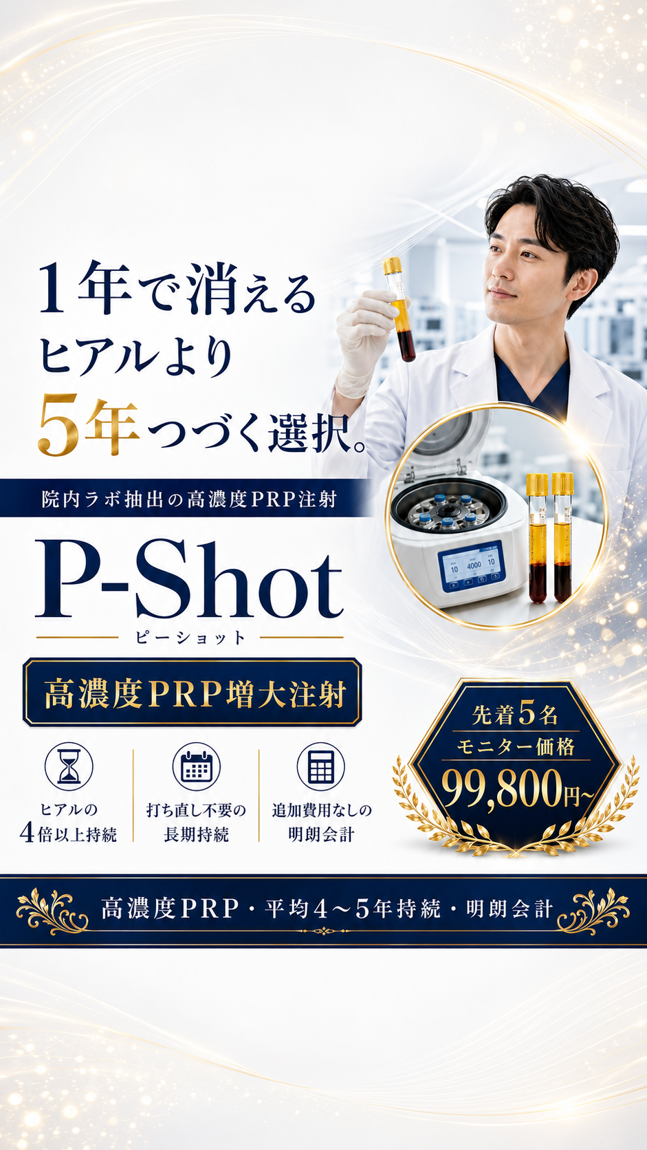 Smart skin Clinic for PRP Facebook ad