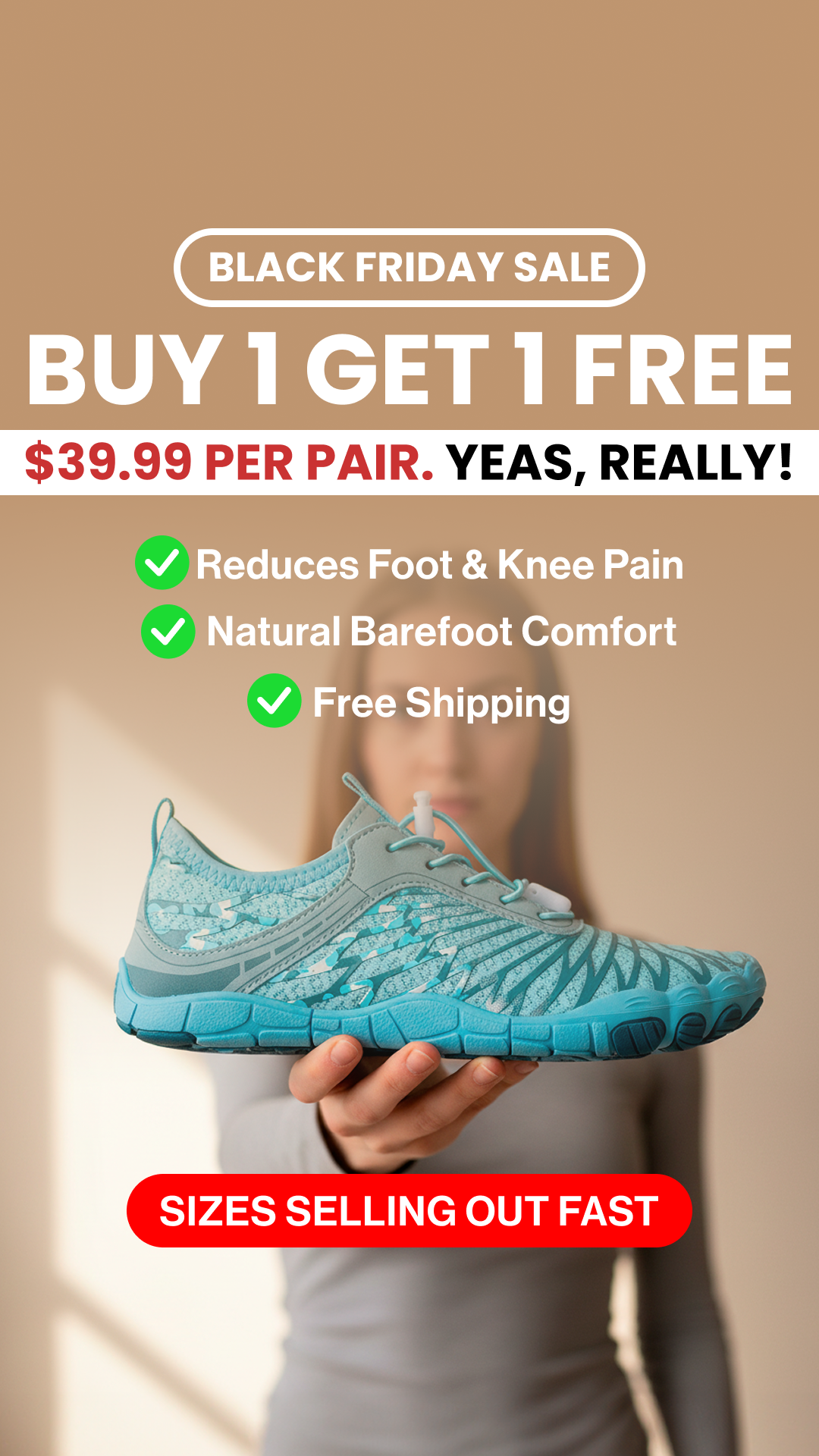 Voyabarefoot Facebook ad
