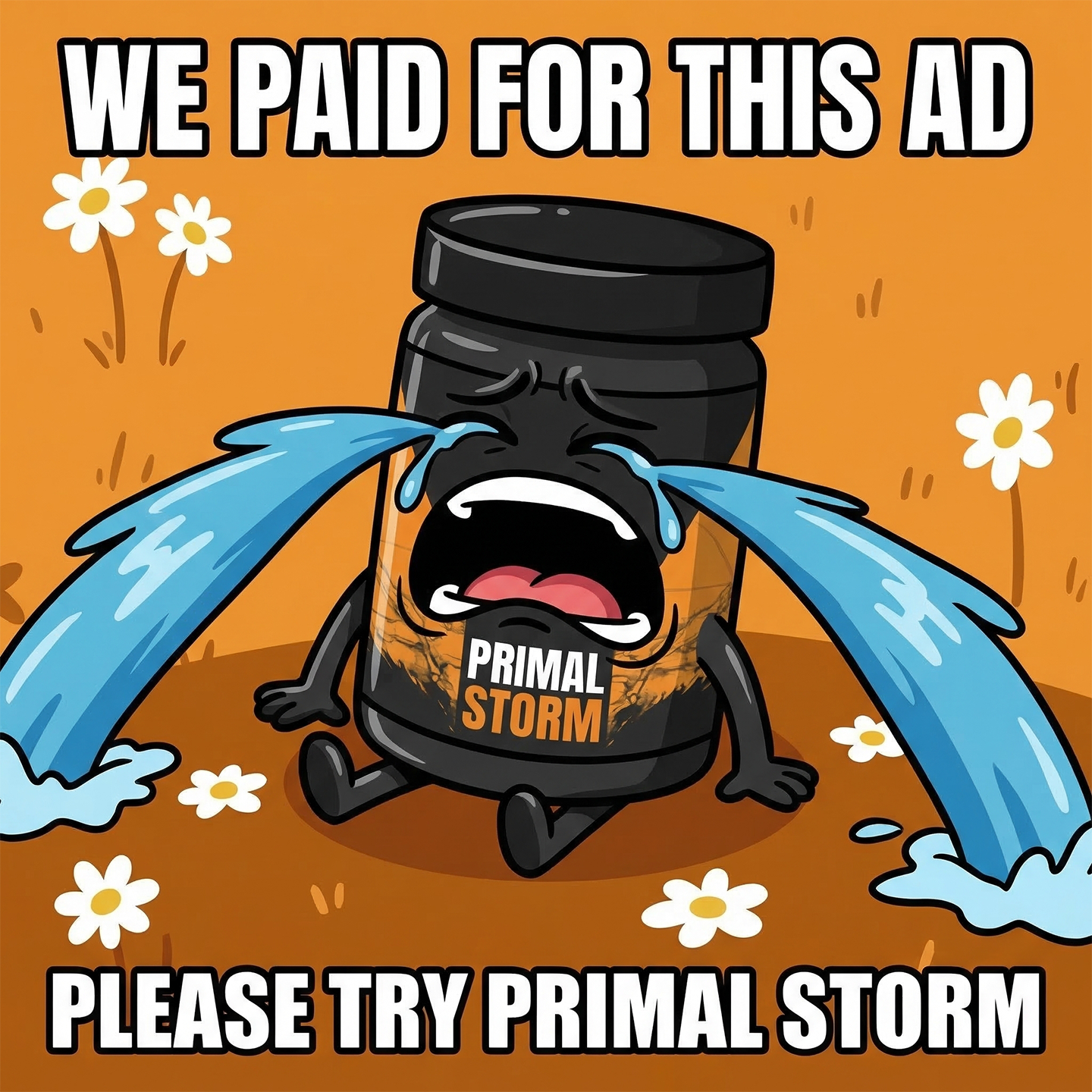 Primal Storm Supplements Facebook ad