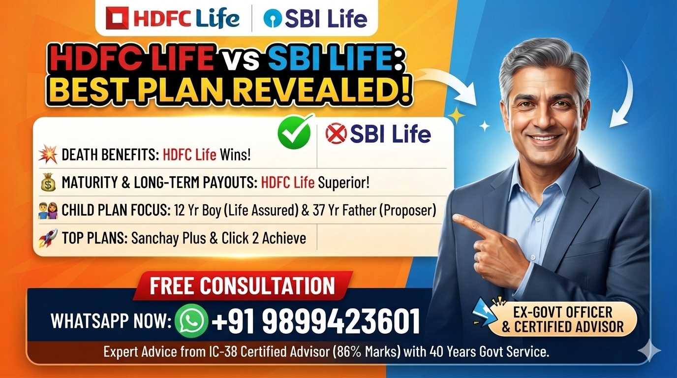 HDFC Life Insurance Advisor Facebook ad: If you are interested to get customized life…
