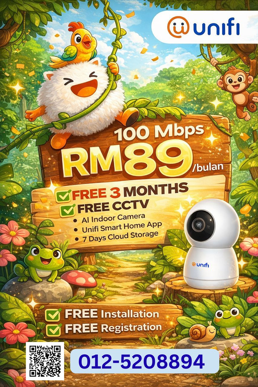 Unifi Fibre Registration Facebook ad