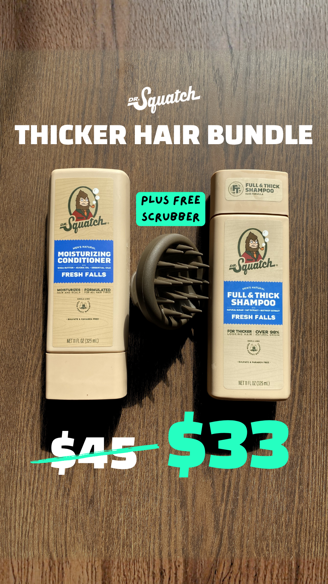 Dr. Squatch Facebook ad
