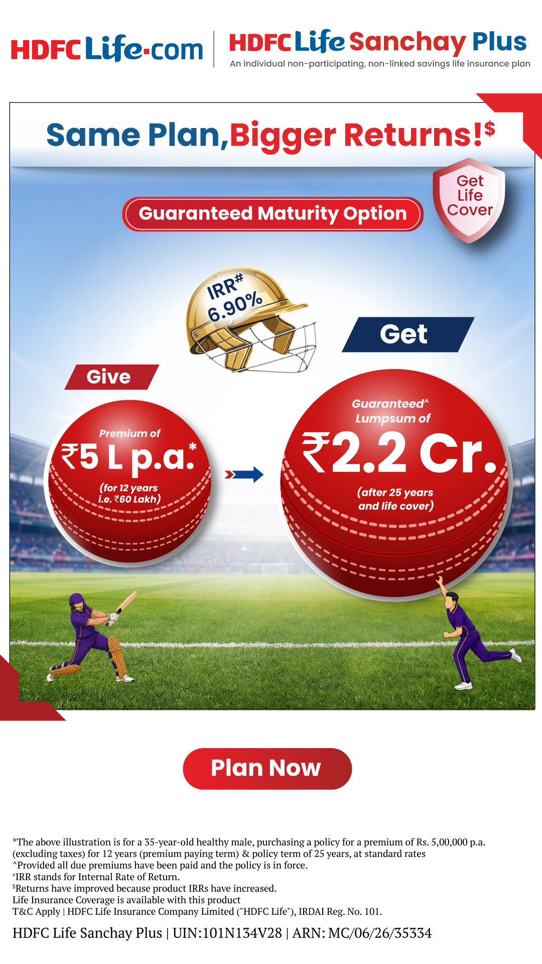 HDFC Life Facebook ad