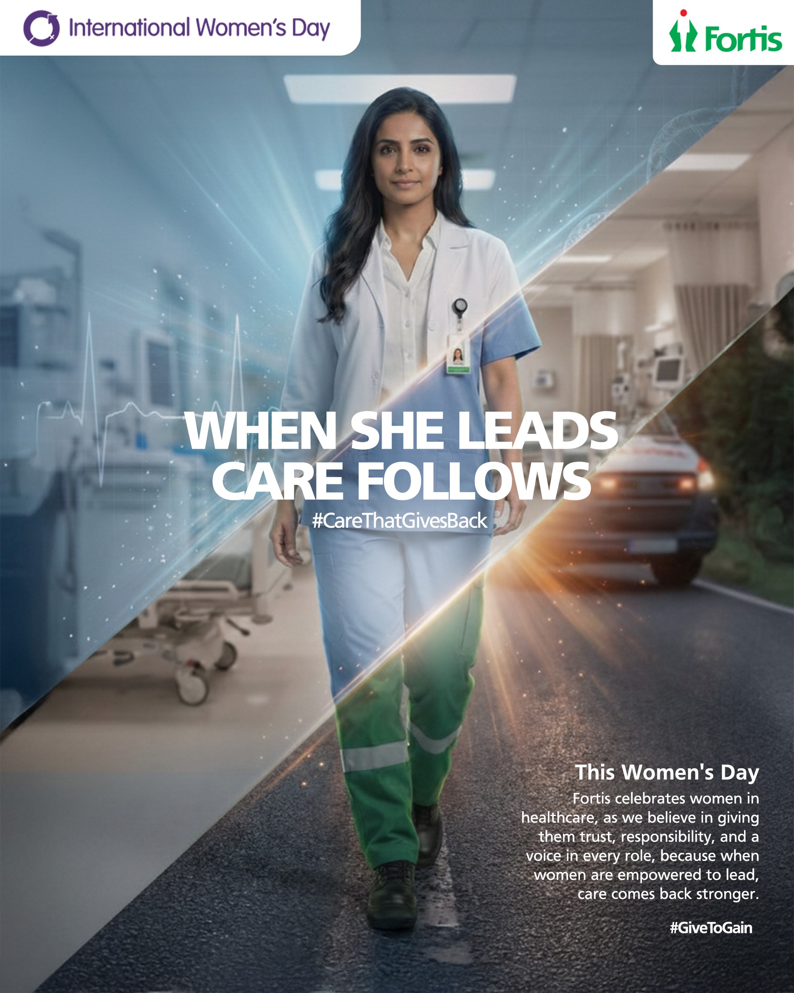 Fortis Healthcare Facebook ad