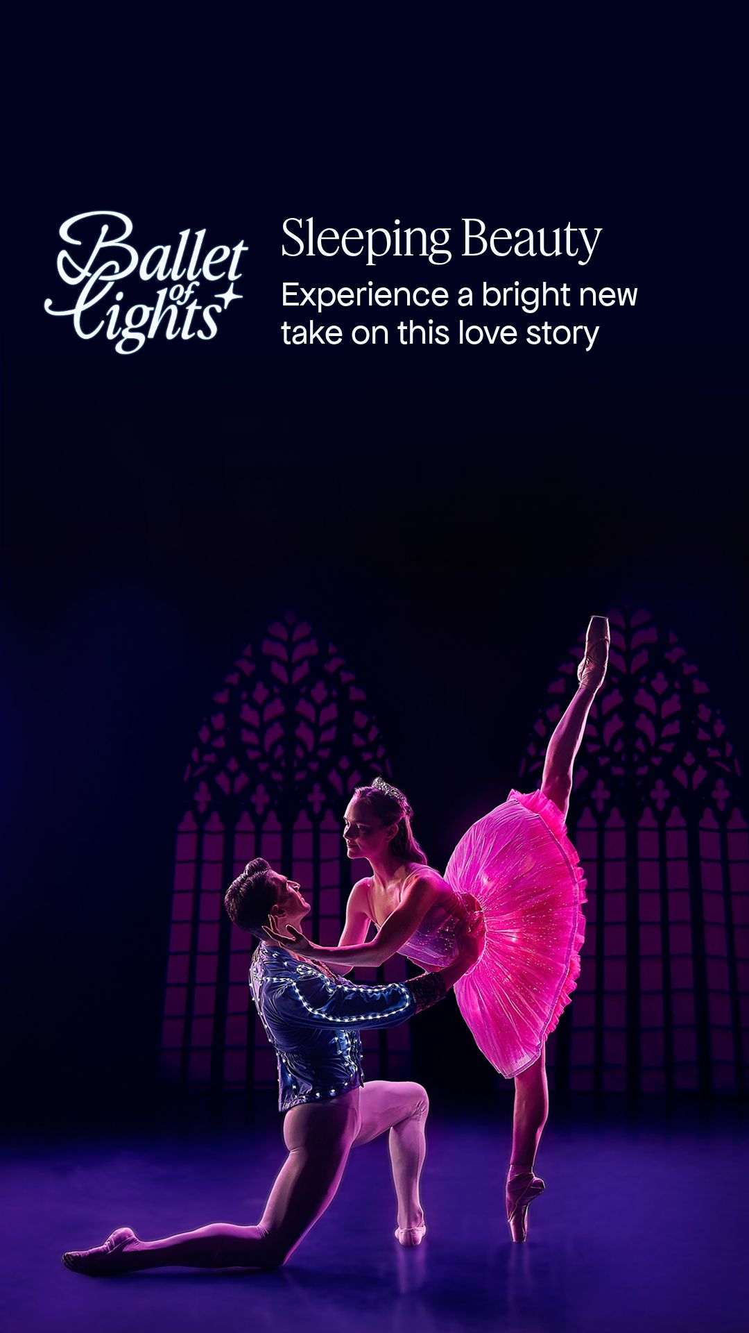 Ballet of Lights Facebook ad