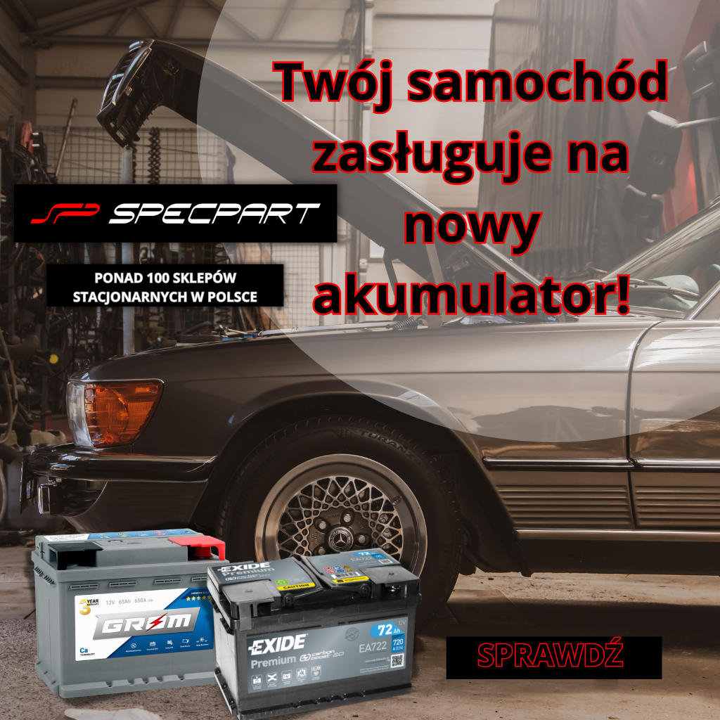 Akumulatory Specpart Facebook ad: Szukasz akumulatora do samochodu, motocykla czy skuterka?