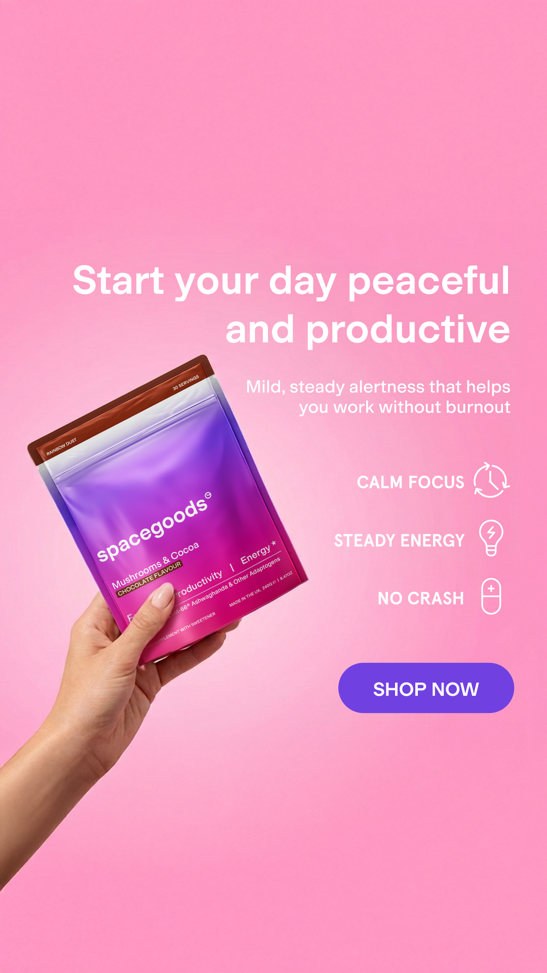 Spacegoods Facebook ad