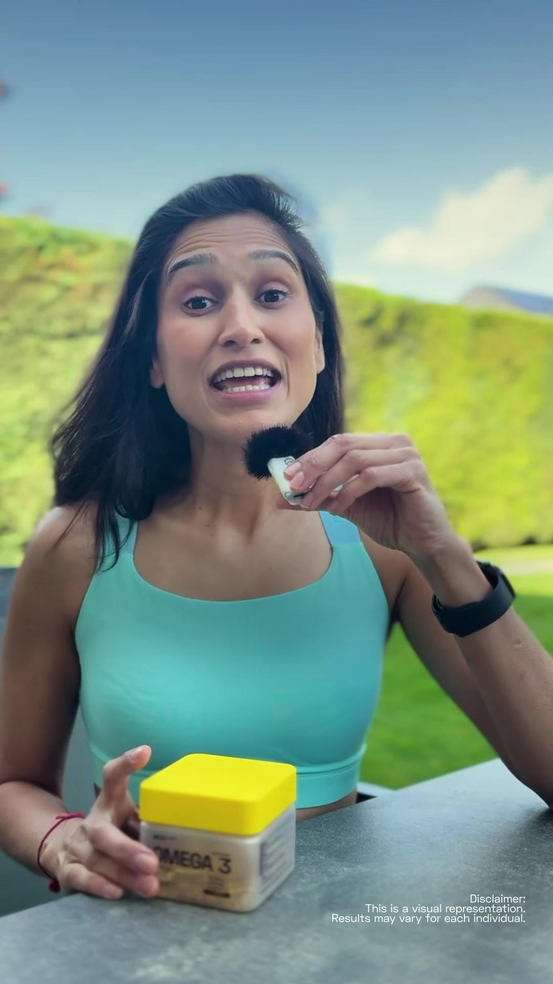 Ace Blend Facebook ad: Omega-3 Trusted By Health Coaches