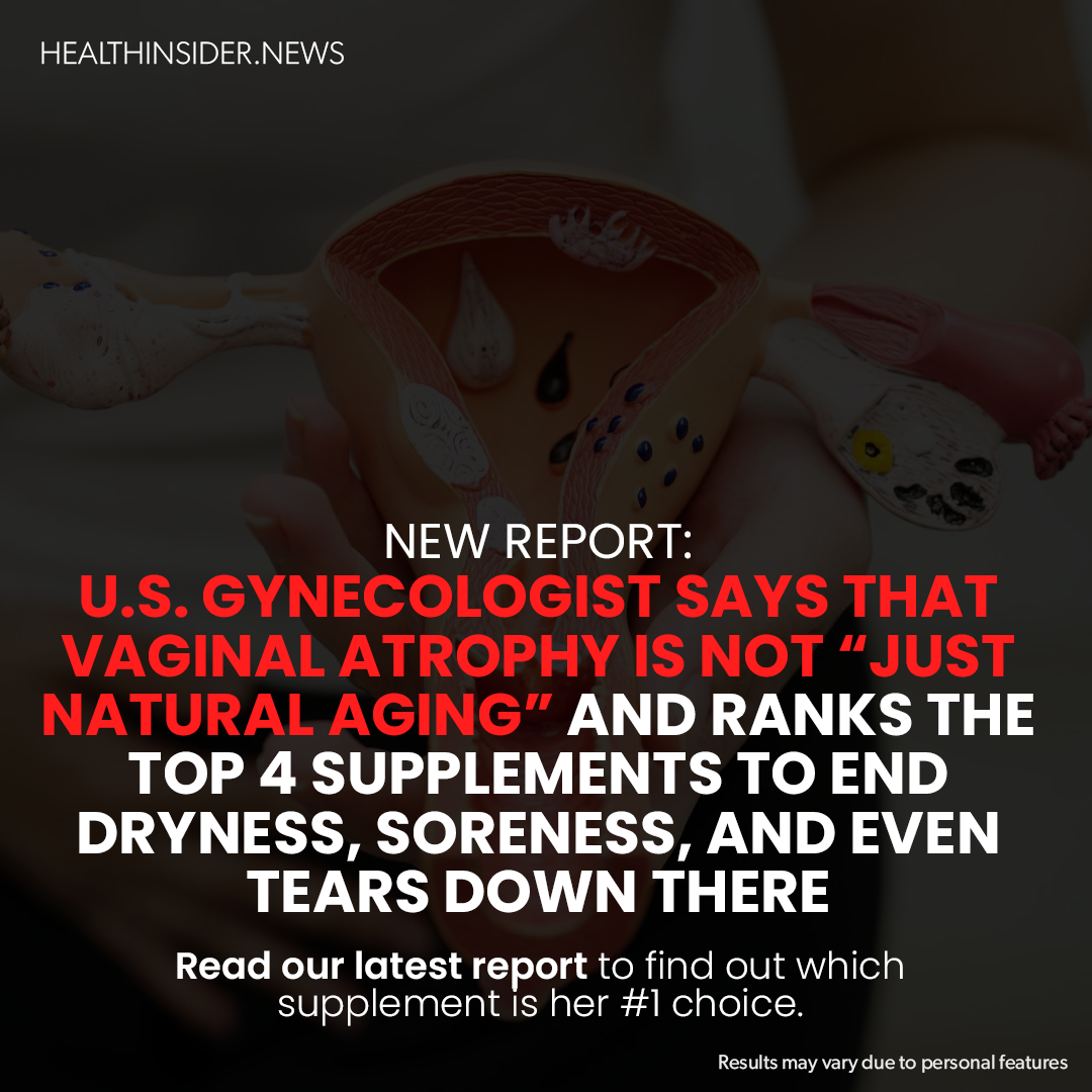 Health Reporter Facebook ad: MD in Gynecology: Top 4 Supplements To Tackle Vaginal…