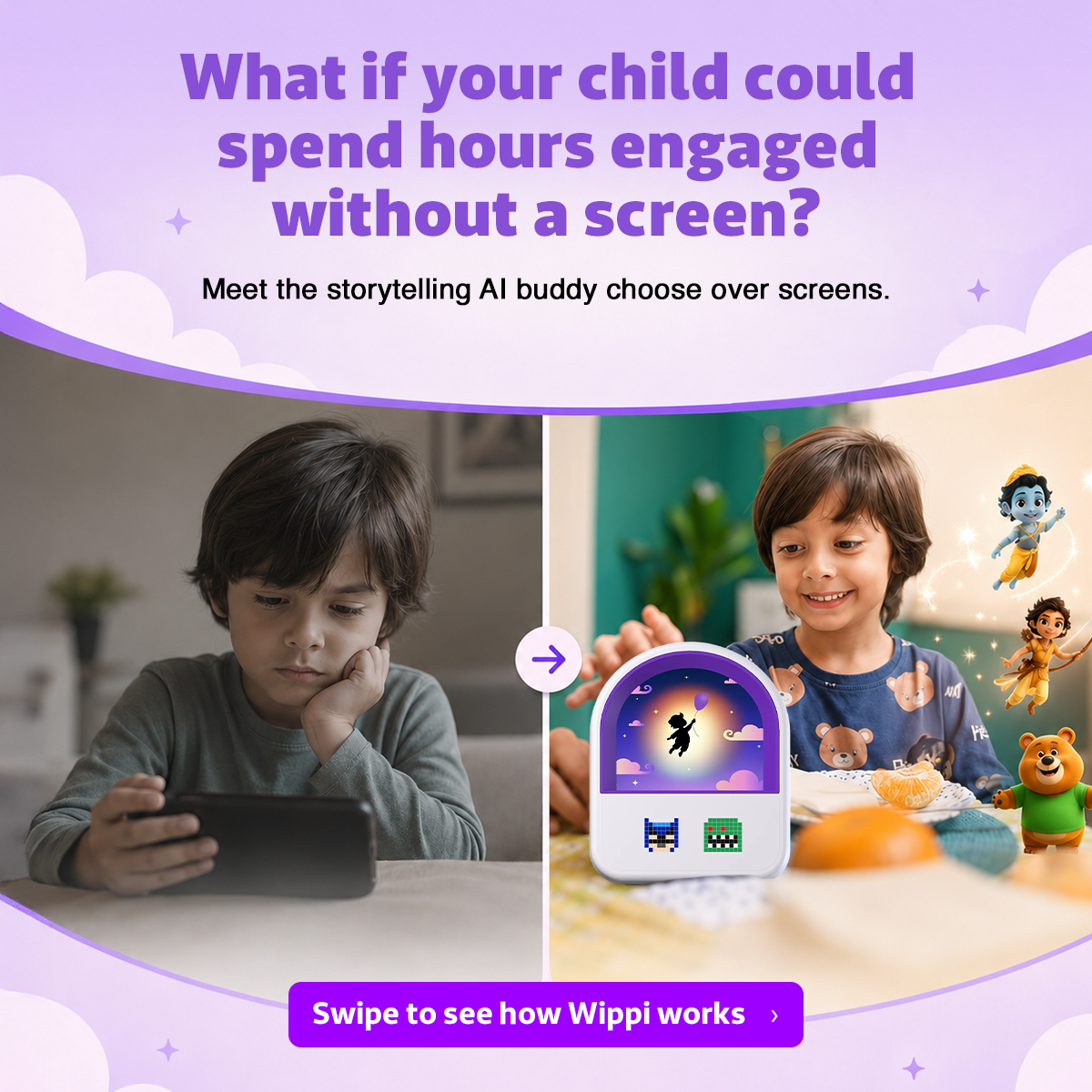 Wippi Facebook ad