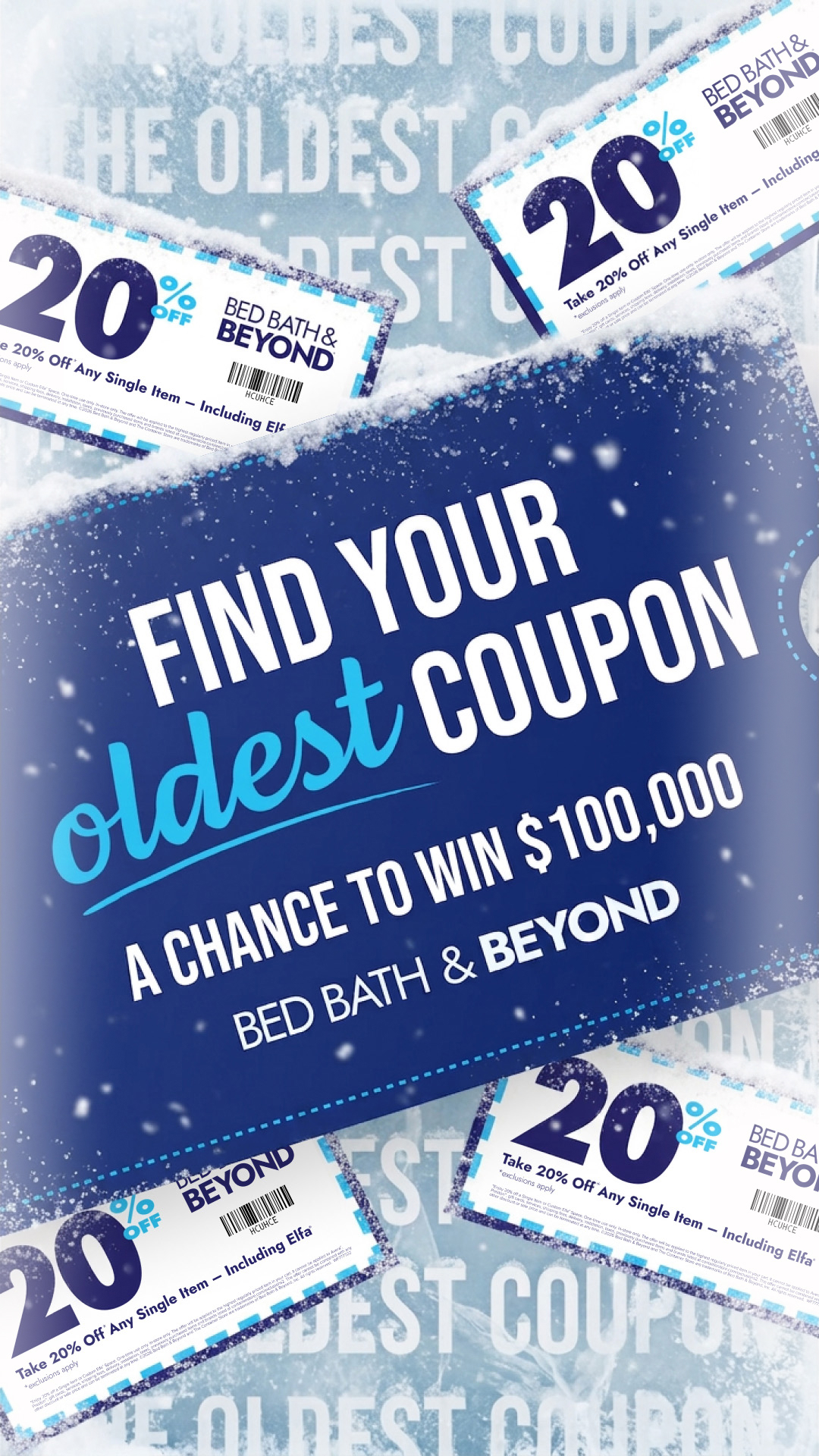 Bed Bath & Beyond Facebook ad