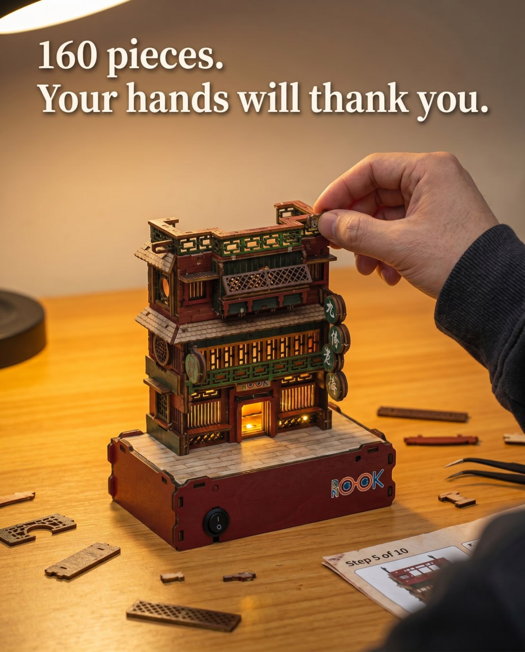 ElvaraWorld - Handcrafted DIY Book Nook Kits Facebook ad