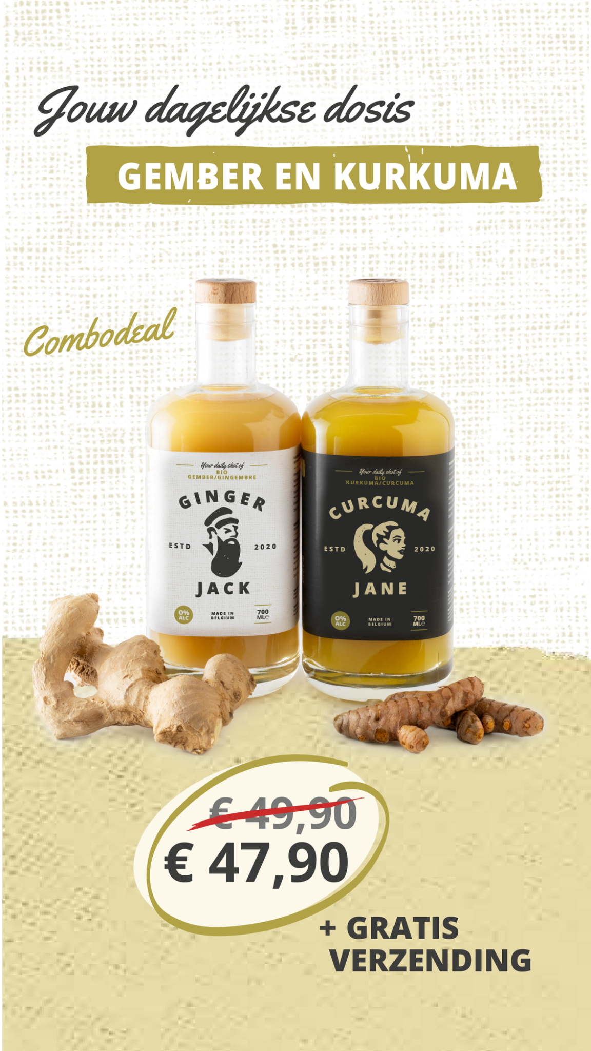 Ginger Jack Facebook ad