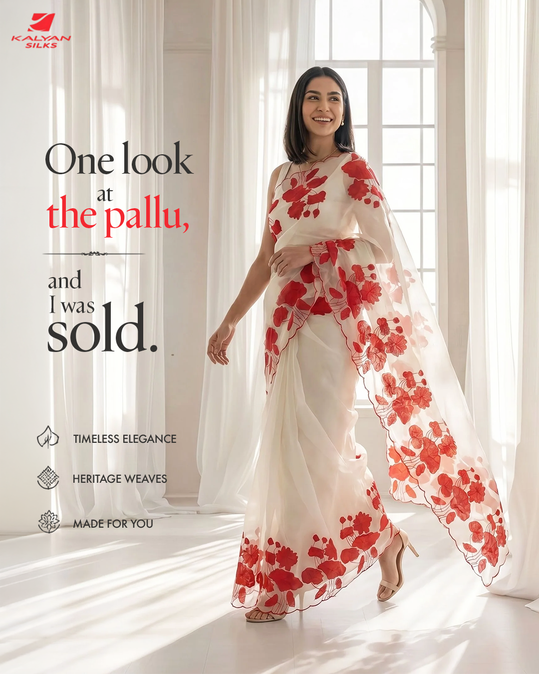 Kalyan Silks Facebook ad