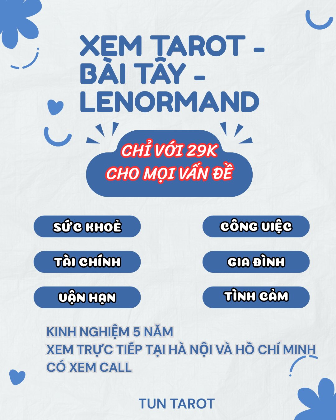 Tun Tarot Facebook ad: Có những ngày chúng ta cảm thấy rối…