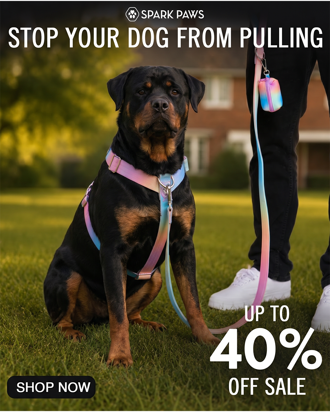 Spark Paws Facebook ad