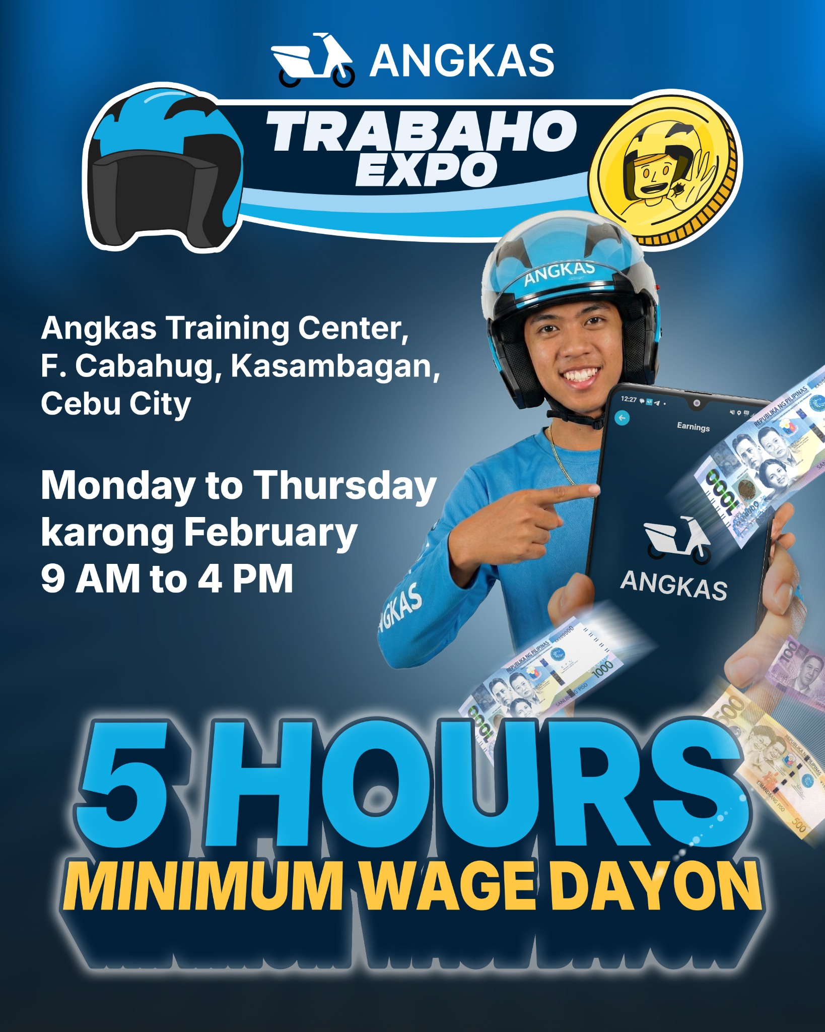 Angkas Barkada Cebu Facebook ad: Mahimong Angkas Biker