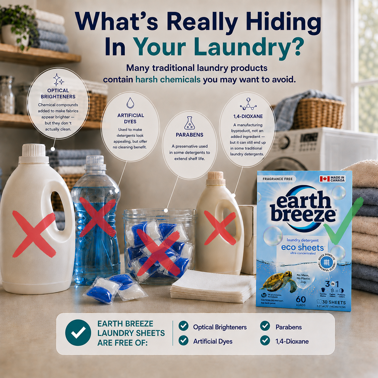 Earth Breeze Facebook ad