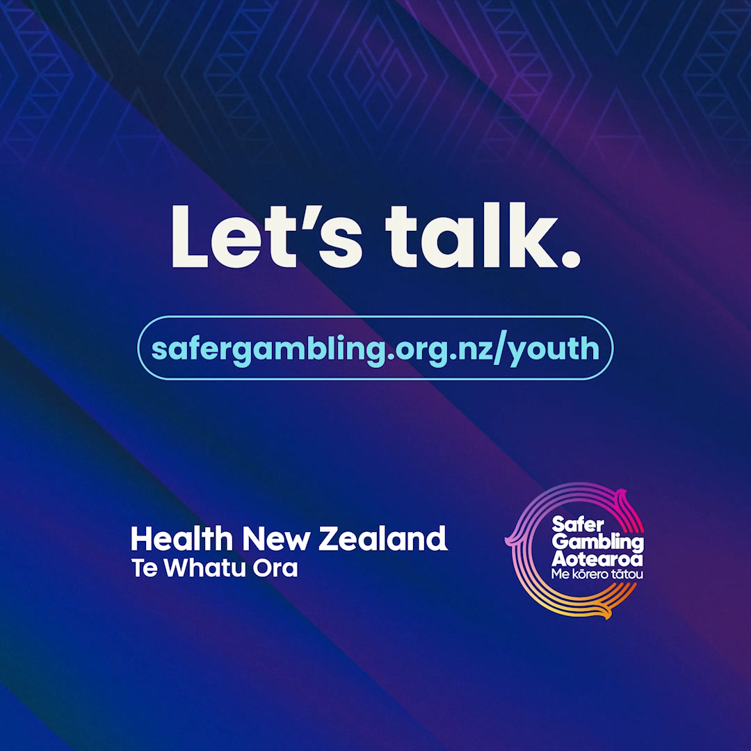 Safer Gambling Aotearoa Facebook ad: Spot the warning signs