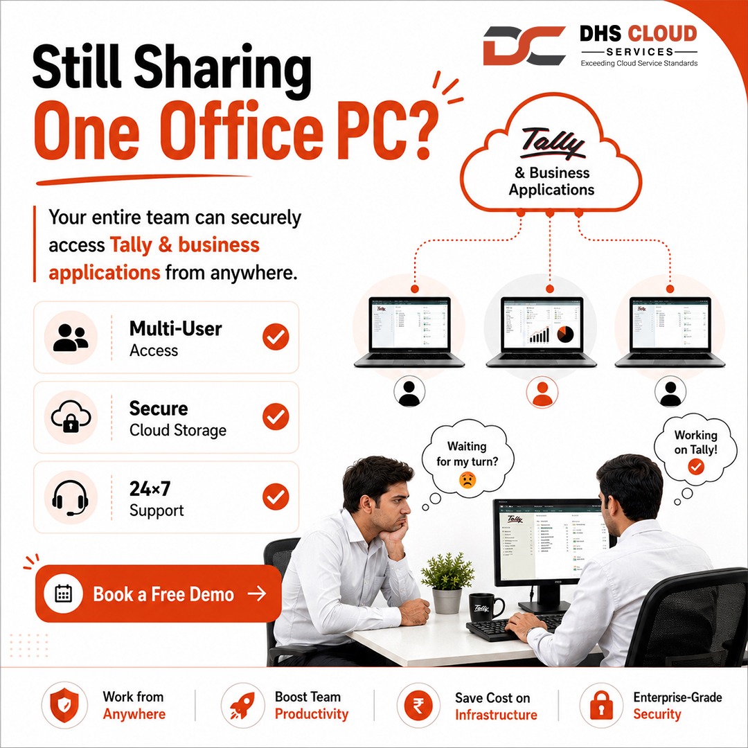 DHS Cloud Services Facebook ad: Still Sharing One Office PC?