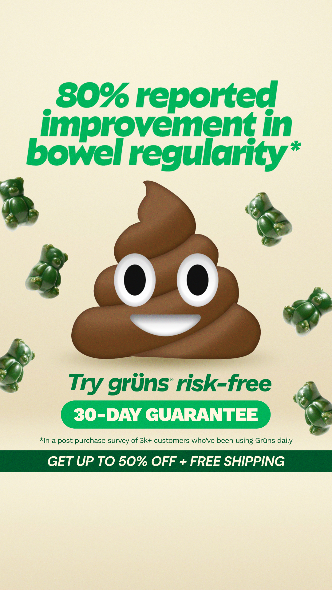 Grüns Facebook ad