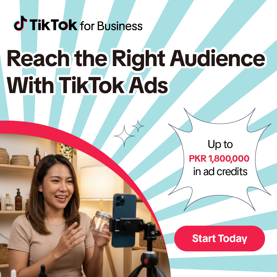 TikTok For Business Facebook ad