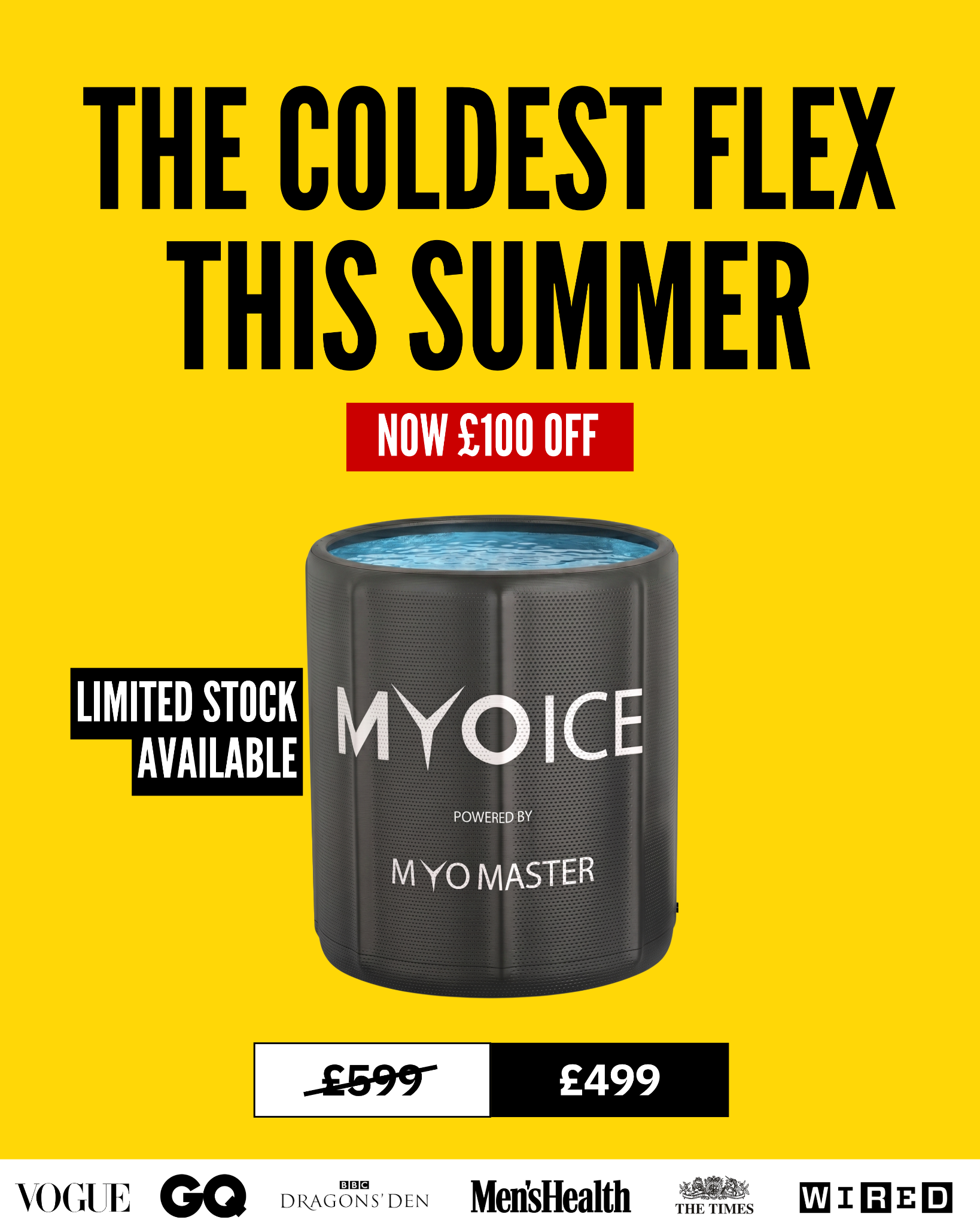 MyoMaster Facebook ad