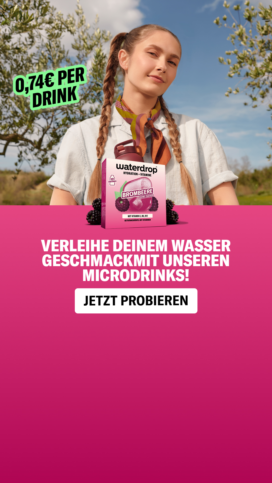 waterdrop Facebook ad