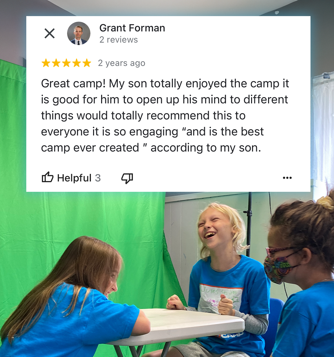 Creator Camp Facebook ad