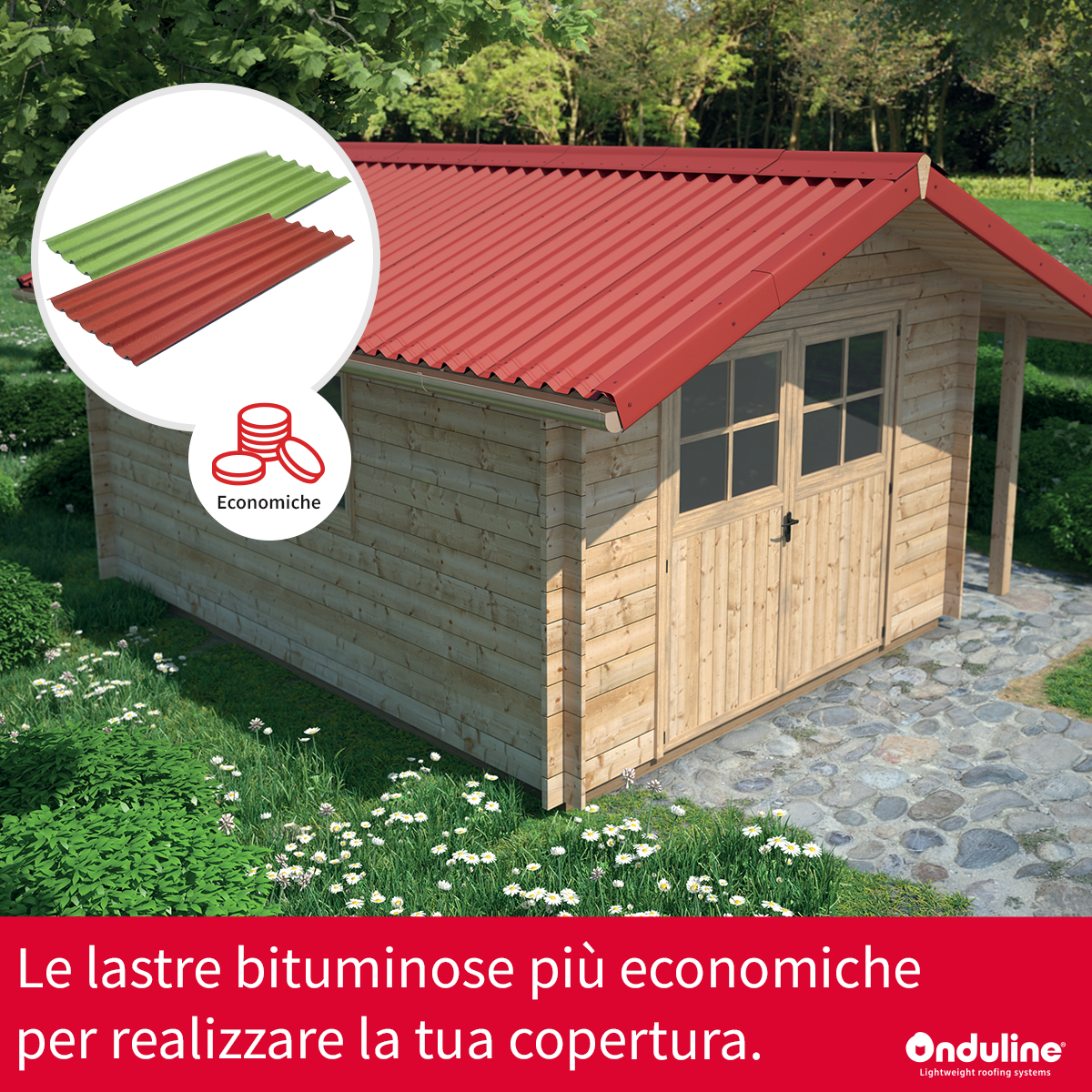 Onduline Italia Facebook ad: Trova i punti vendita Onduline