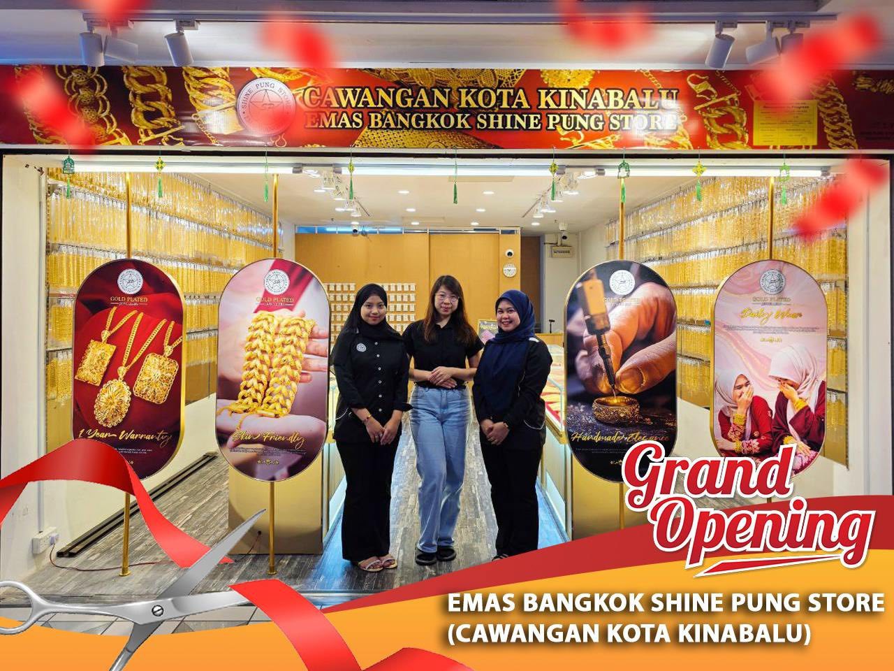 Emas Bangkok Shine Pung Store HQ Facebook ad: Berita Terbaik Untuk Warga KOTA KINABALU SABAH