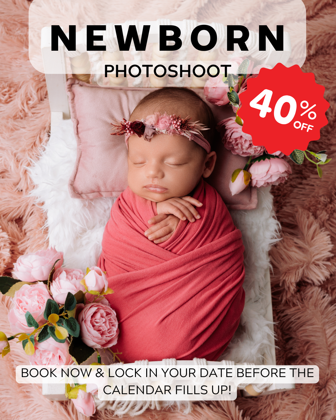 Bloom N’ Baby Studio Facebook ad