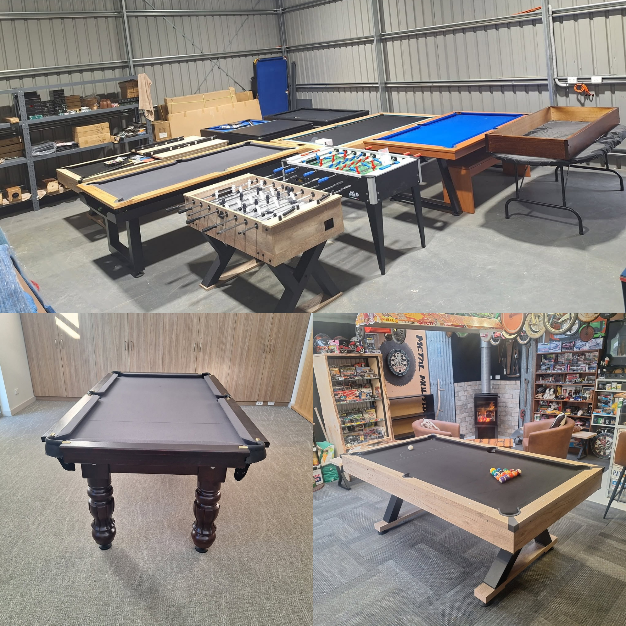 Tassie Table Sports Facebook ad: Make staying home more fun