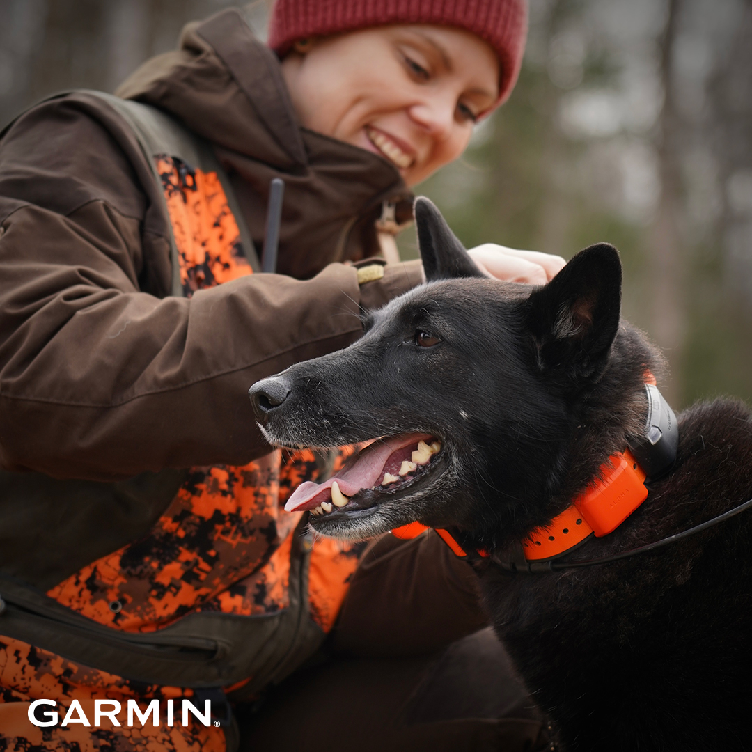 Garmin Facebook ad: Spor hundene dine under jakten og sørg for…