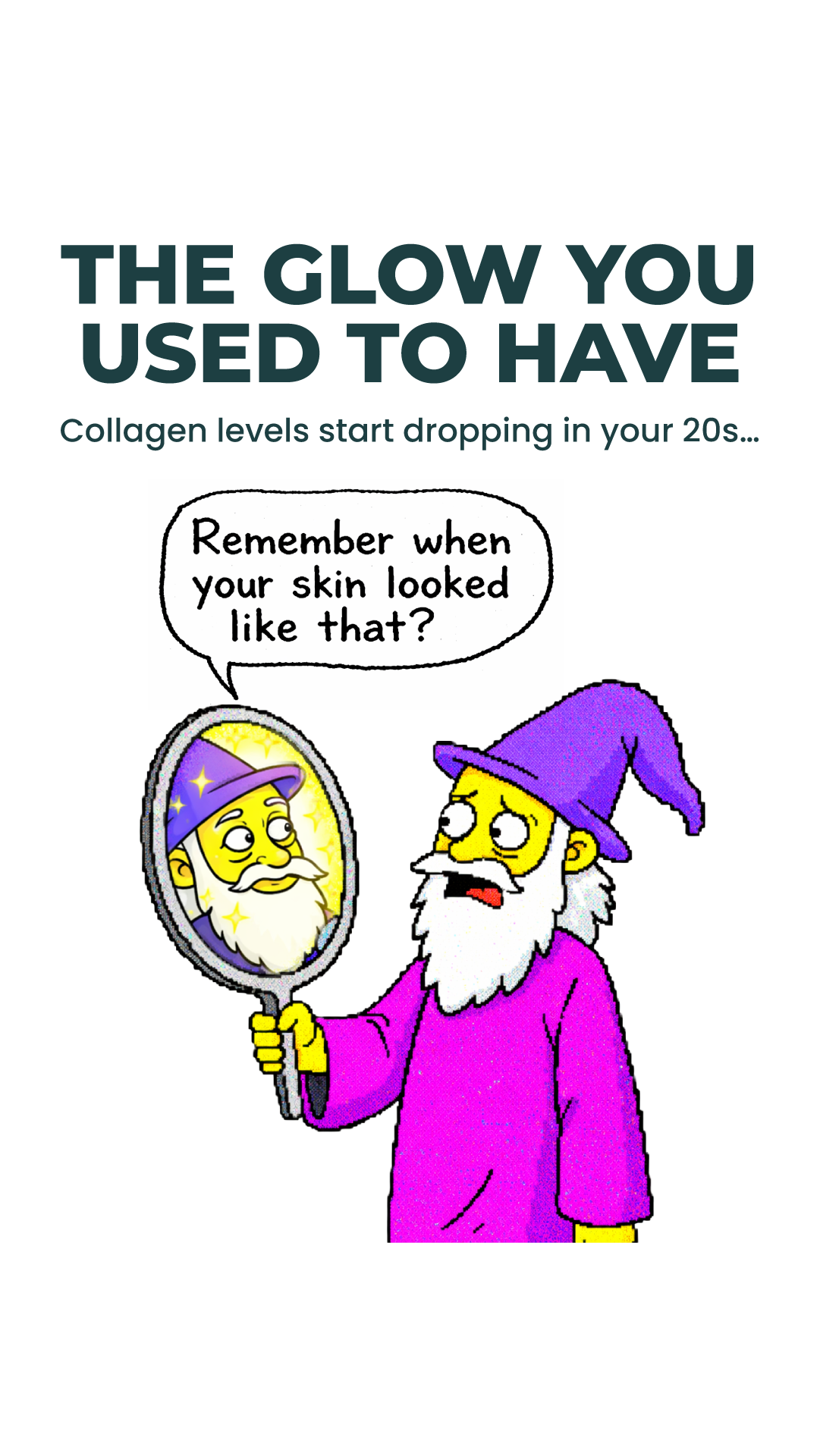 Radiant Over 40 Facebook ad