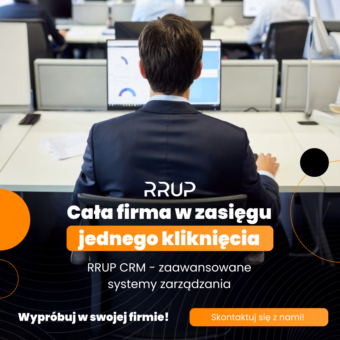 RRUP CRM - Automatyzacja sprzedaży i zarządzanie firmą w 1 miejscu Facebook ad from Feb 12, 2026