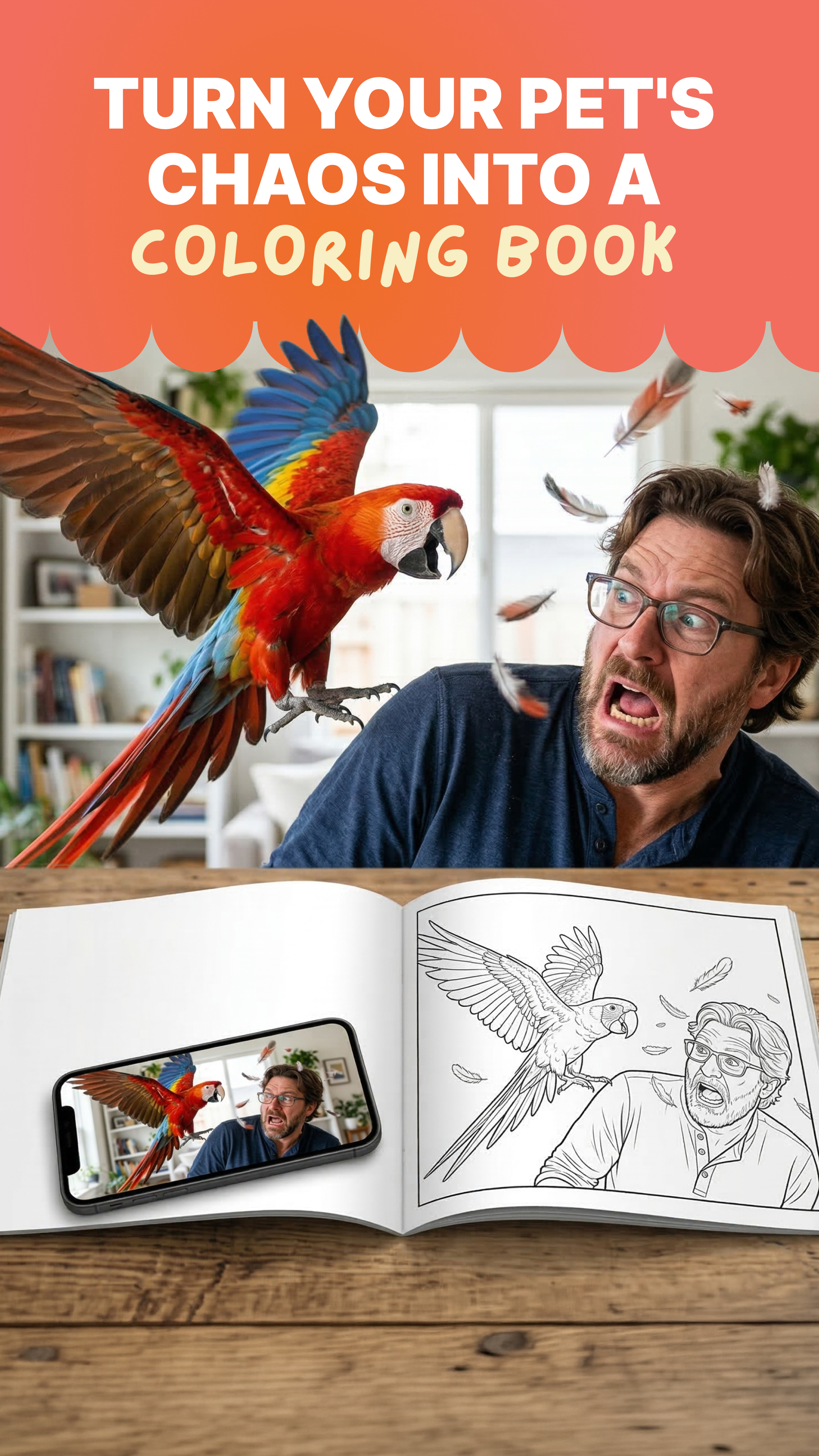 Happy Pages Facebook ad